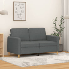 Tweezitsbank Stof 120 cm Donkergrijs