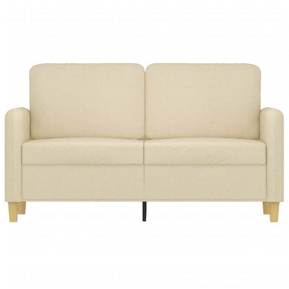 Tweezitsbank Stof Kleurig 120 cm Crème