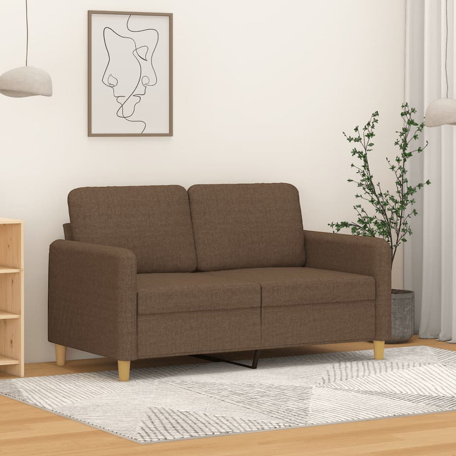 Tweezitsbank Stof 120 cm