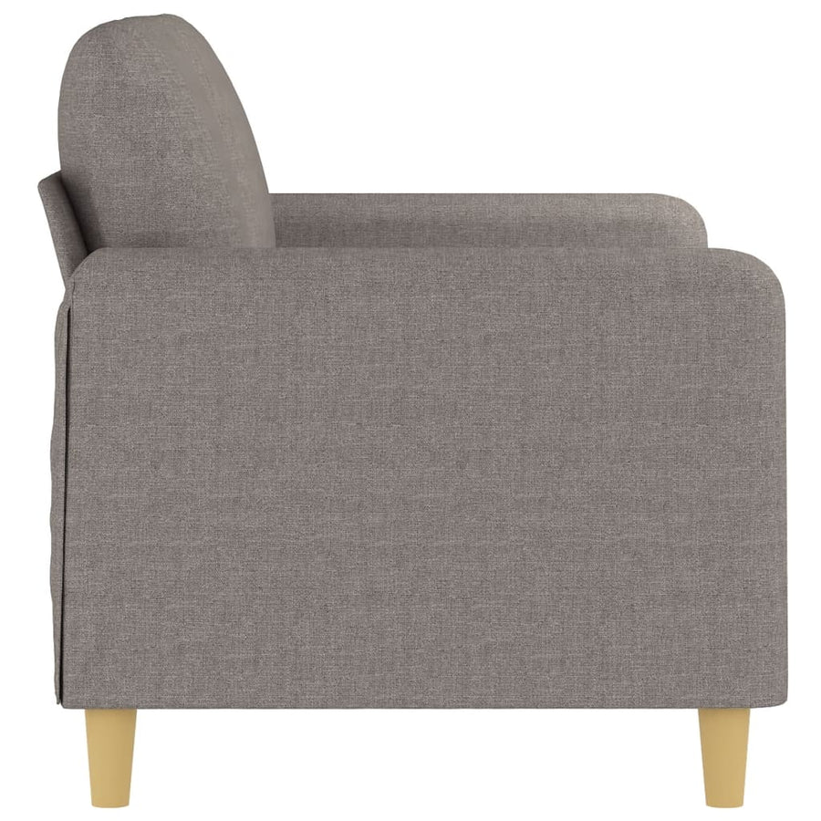 Tweezitsbank Stof 120 cm Taupe