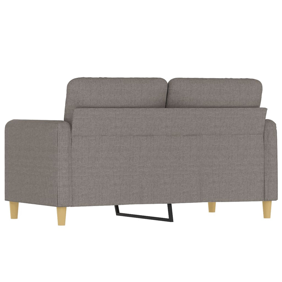 Tweezitsbank Stof 120 cm Taupe