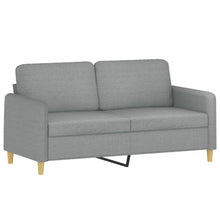Tweezitsbank Stof 140 cm Lichtgrijs