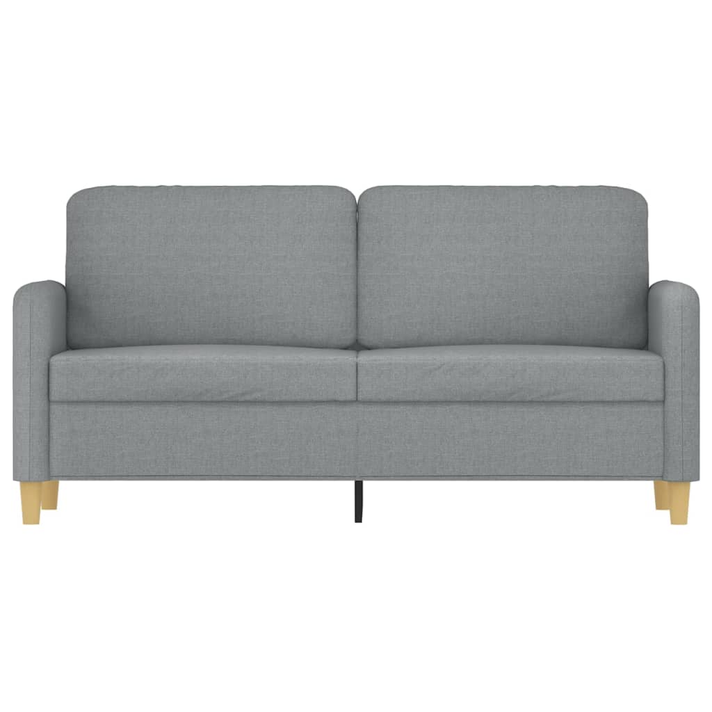Tweezitsbank Stof 140 cm Lichtgrijs