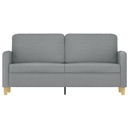Tweezitsbank Stof 140 cm Lichtgrijs