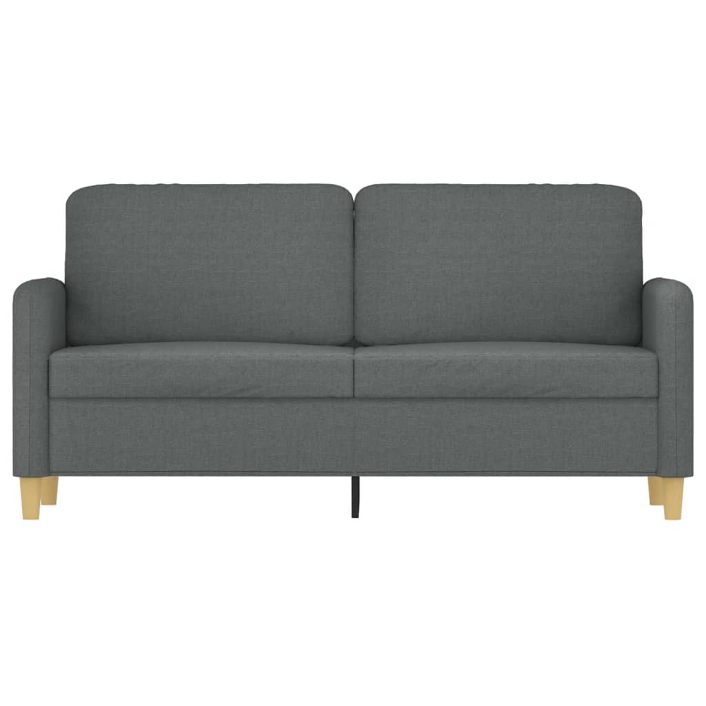 Tweezitsbank Stof 140 cm Donkergrijs