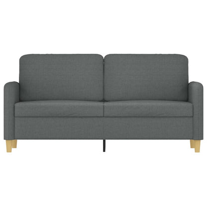 Tweezitsbank Stof 140 cm Donkergrijs