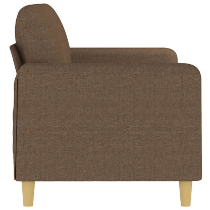 Tweezitsbank Stof 140 cm Bruin
