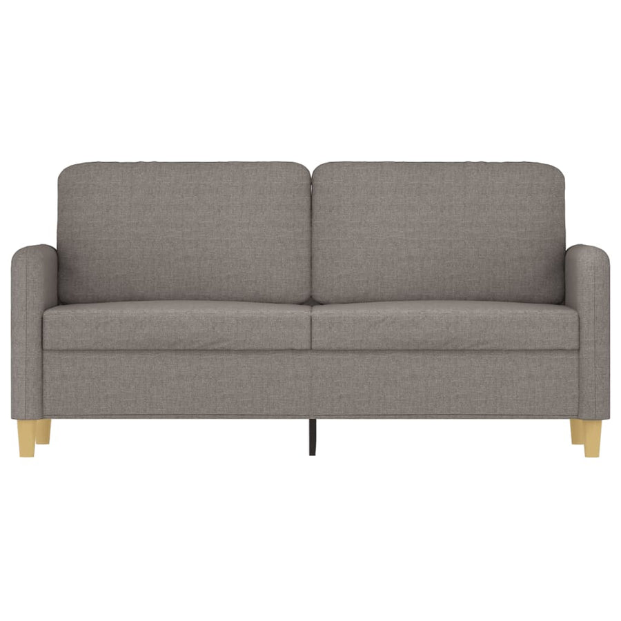 Tweezitsbank Stof 140 cm Taupe