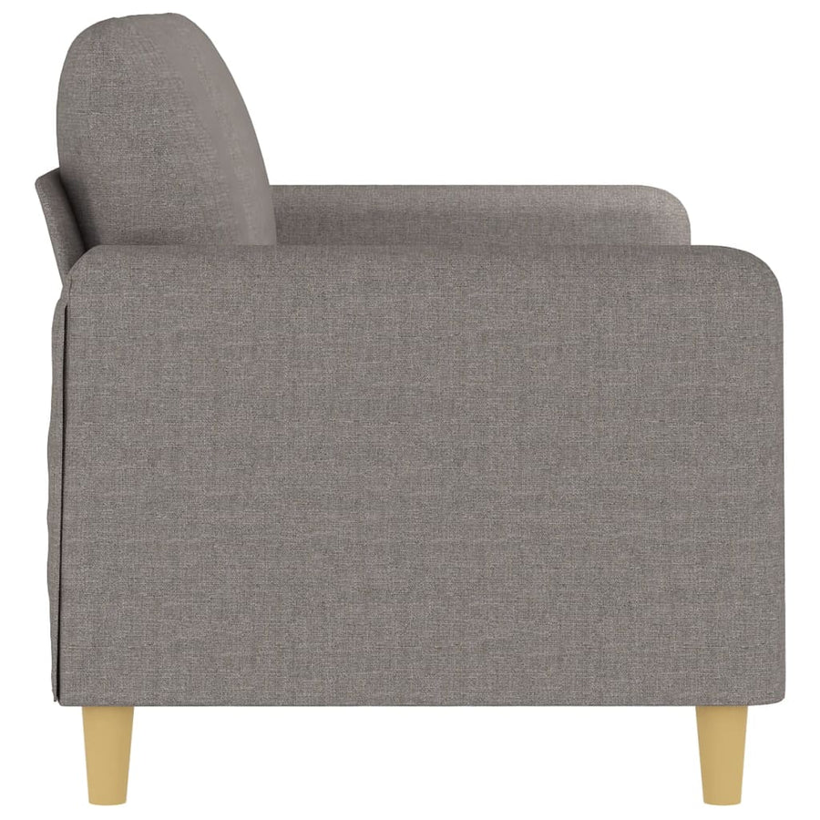 Tweezitsbank Stof 140 cm Taupe