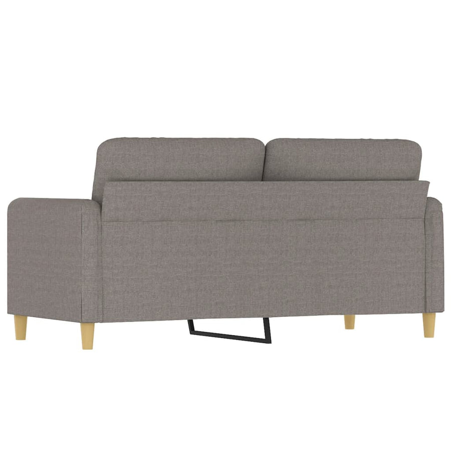 Tweezitsbank Stof 140 cm Taupe