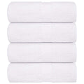 Washandjes FROGN 4 st 15x21 cm 360 g/m² wit
