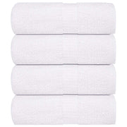 Washandjes 4 st 30x30 cm 360 g/m² katoen wit