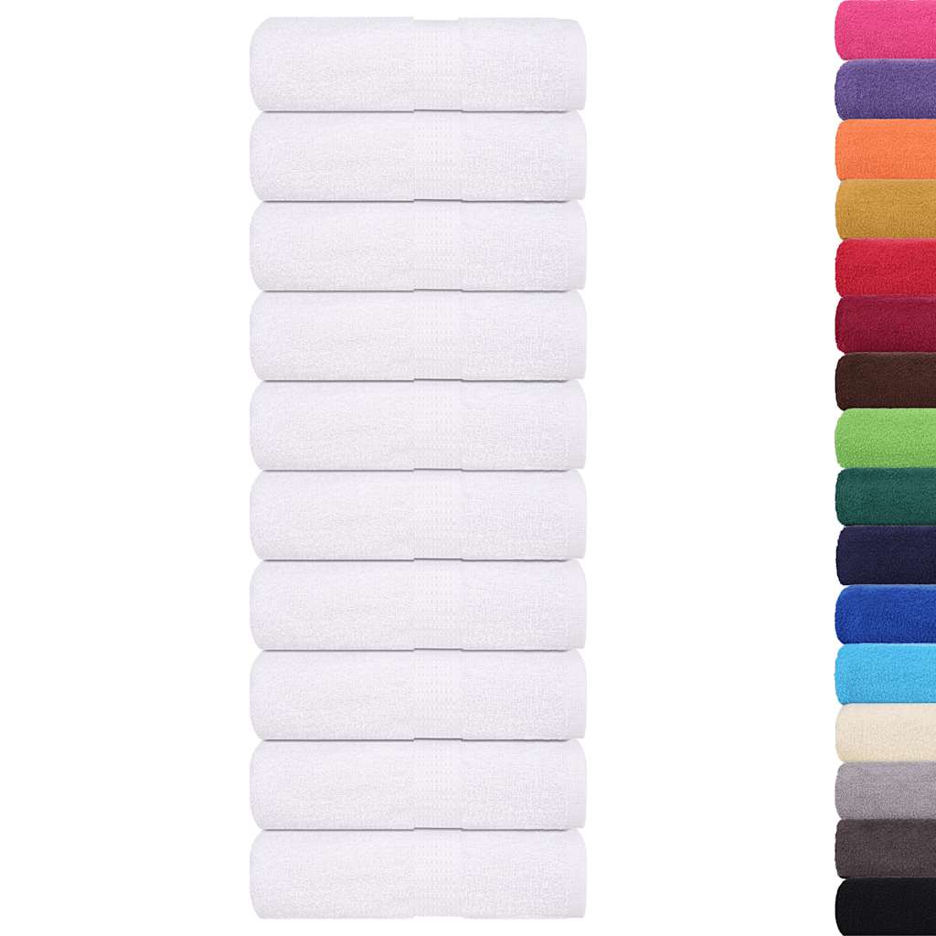 Washandjes FROGN 10 st 30x30 cm 360 g/m² wit