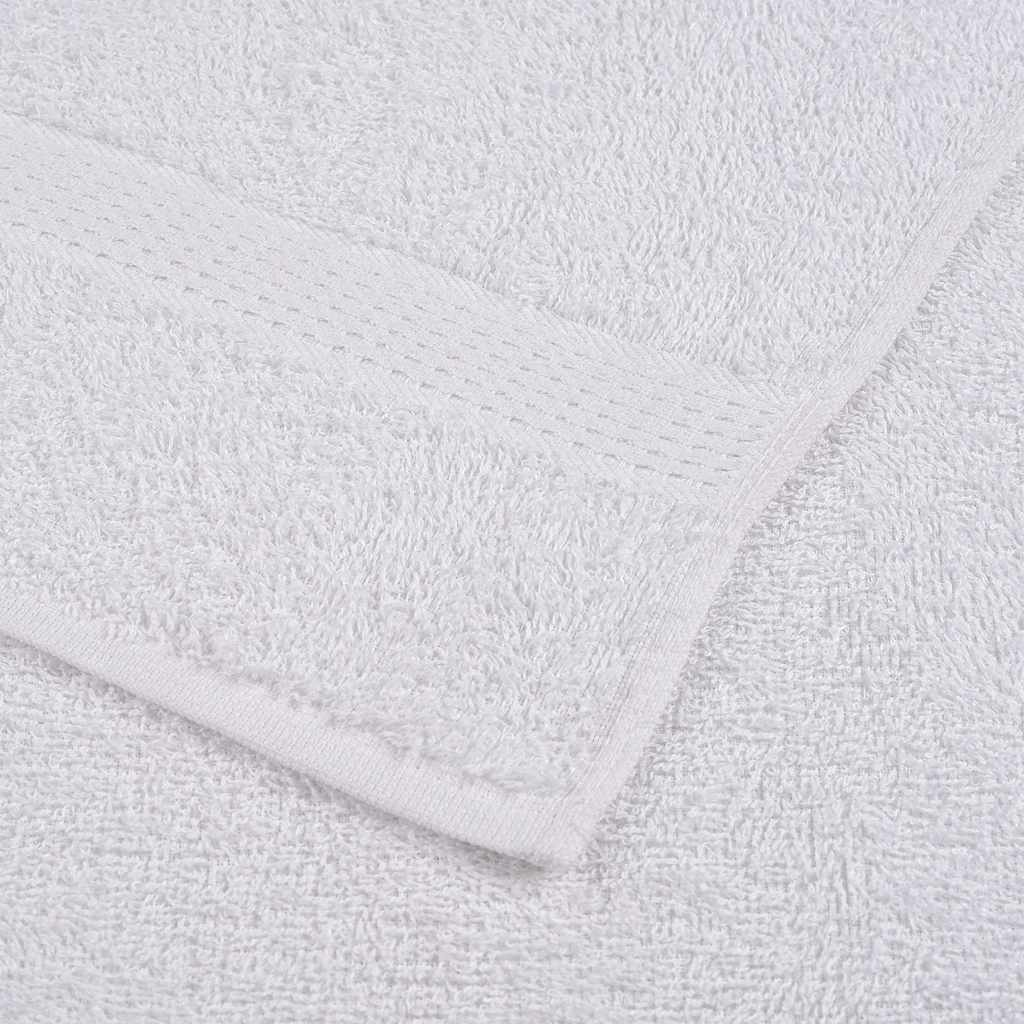 Washandjes FROGN 10 st 30x30 cm 360 g/m² wit