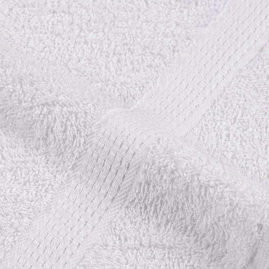 Handdoeken 2 st 50x100 cm 360 g/m² 100% katoen wit