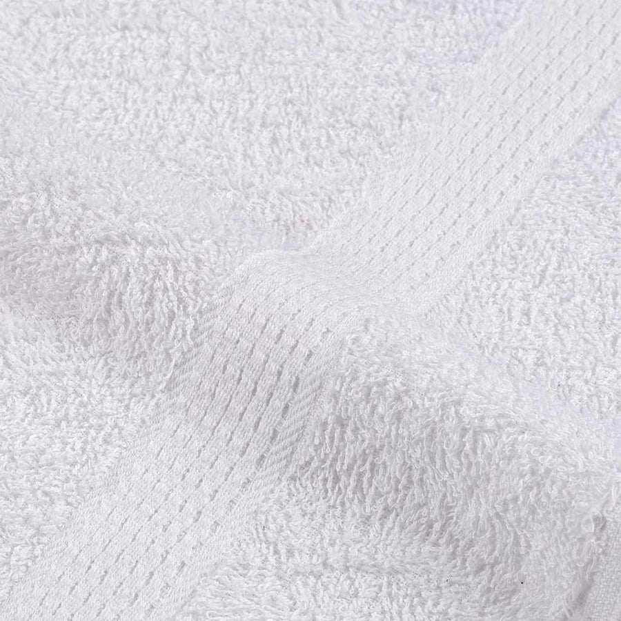 Handdoeken 4 st 50x100 cm 360 g/m² 100% katoen wit