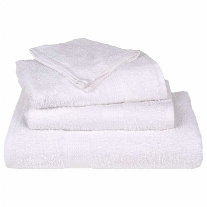 Douchehanddoeken 25 st 70x140 cm 360 g/m² 100% katoen wit