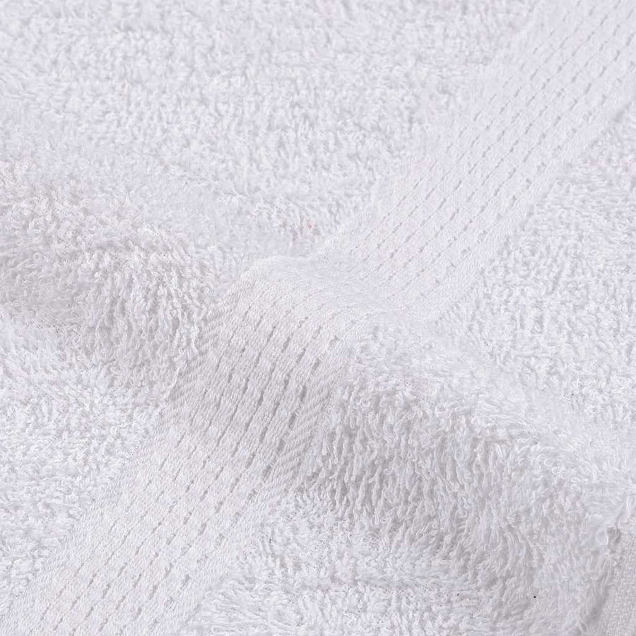 Saunahanddoeken 2 st 80x200 cm 360 g/m² 100% katoen wit