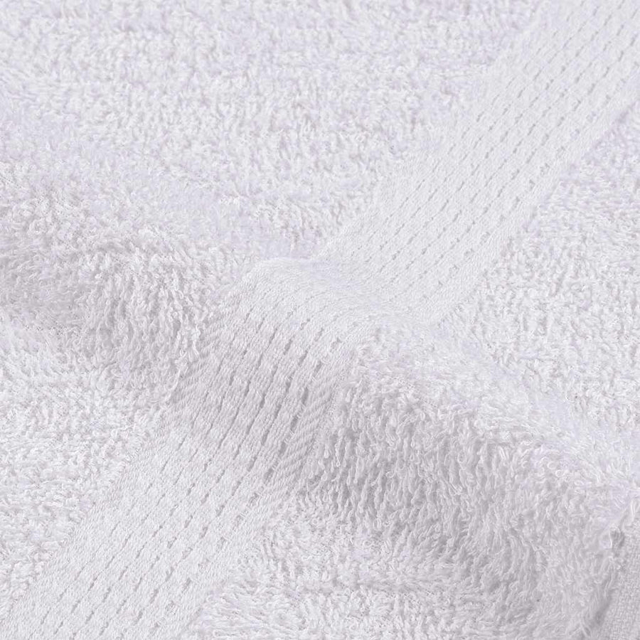 Saunahanddoeken 4 st 80x200 cm 360 g/m² 100% katoen wit