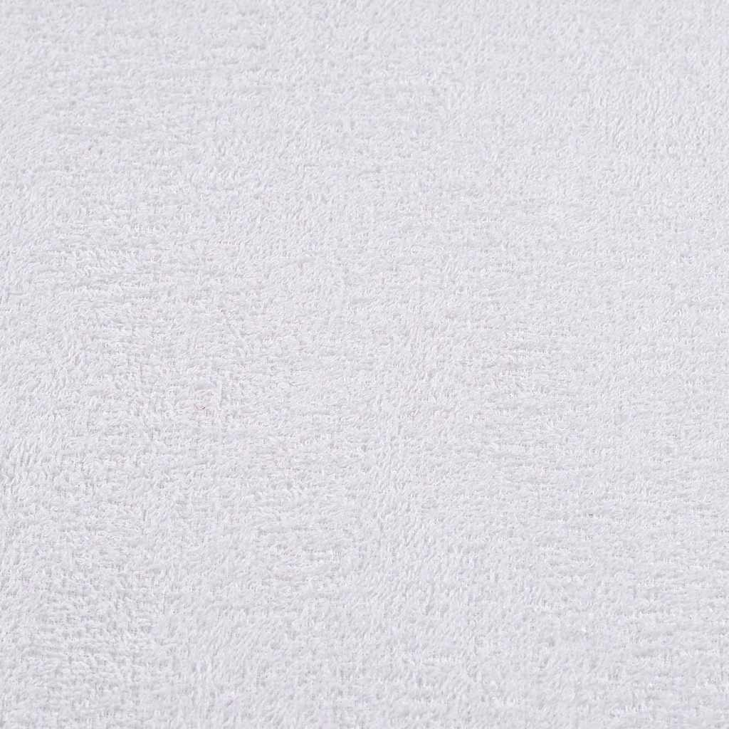 Handdoeken 10 st 100x200 cm 360 g/m² 100% katoen wit