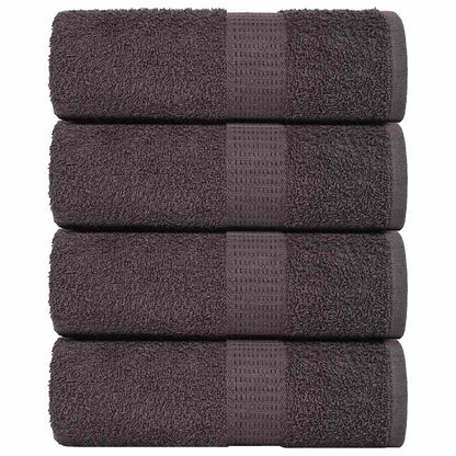 Washandjes FROGN 4 st 30x30 cm 360 g/m² antraciet