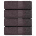 Gastendoekjes FROGN 4 st 30x50 cm 360 g/m² antraciet