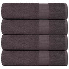 Shower towels FROGN 4 pcs 70x140 cm 360 gsm anthracite