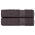 Bath towels FROGN 2 pcs 100x150 cm 360 gsm anthracite
