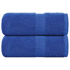 Washandjes 2 st 30x30 cm katoen blauw