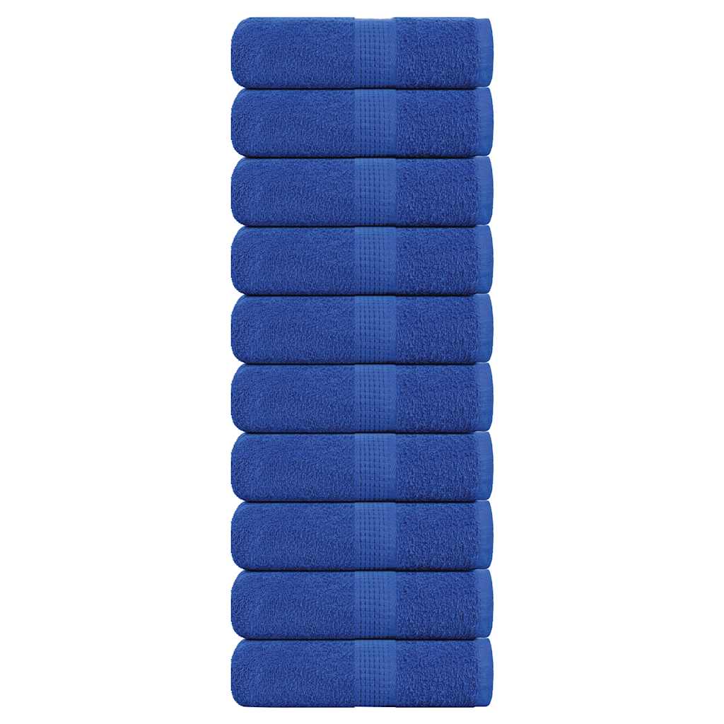 Washandjes FROGN 10 st 30x30 cm 360 g/m² blauw