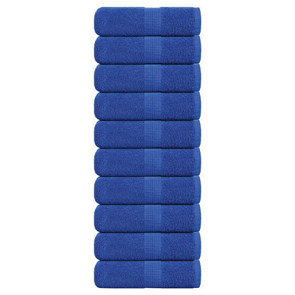 Washandjes FROGN 10 st 30x30 cm 360 g/m² blauw