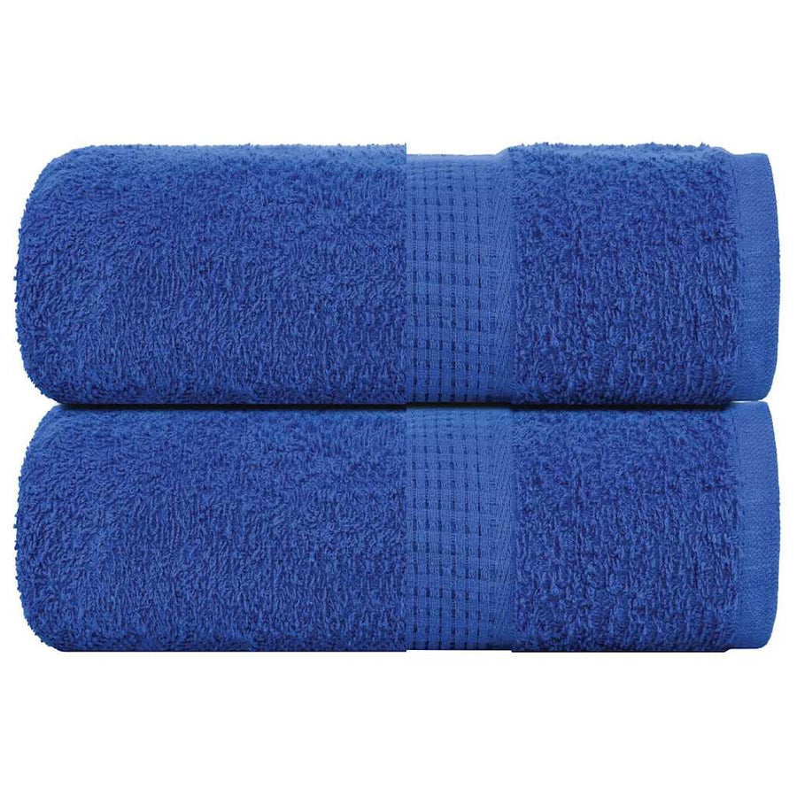 Gastendoekjes 2 st 30x50 cm 360 g/m² 100% katoen blauw