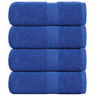 Gastendoekjes 4 st 30x50 cm katoen blauw