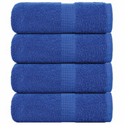 Gastendoekjes 4 st 30x50 cm katoen blauw