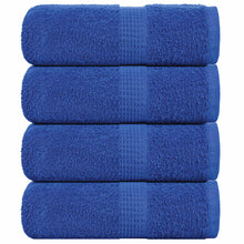 Gastendoekjes 4 st 30x50 cm 360 g/m² 100% katoen blauw
