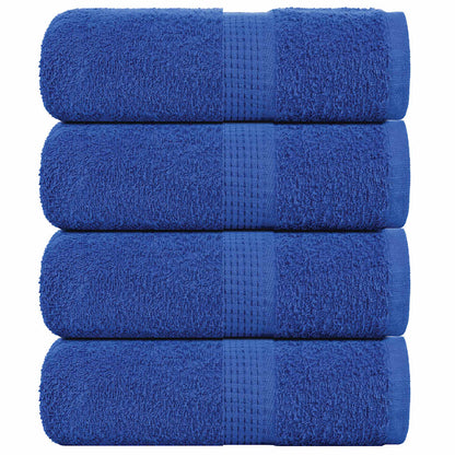Gastendoekjes 4 st 30x50 cm 360 g/m² 100% katoen blauw
