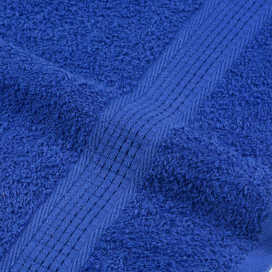 Handdoeken 2 st 50x100 cm 360 g/m² 100% katoen blauw