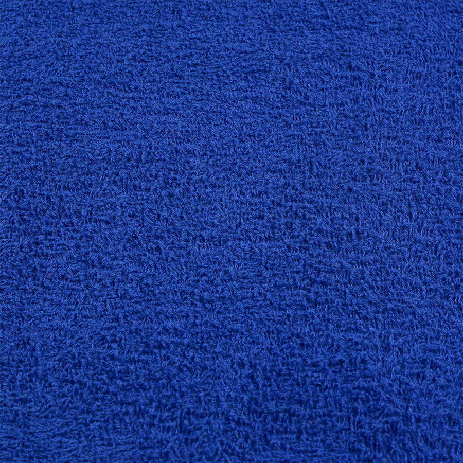 Handdoeken 10 st 50x100 cm 360 g/m² 100% katoen blauw