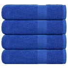 Bath towels FROGN 4 pcs 70x140 cm 360 g/m² blue