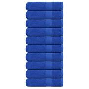 Douchehanddoeken blauw 70x140 cm 10 stuks
