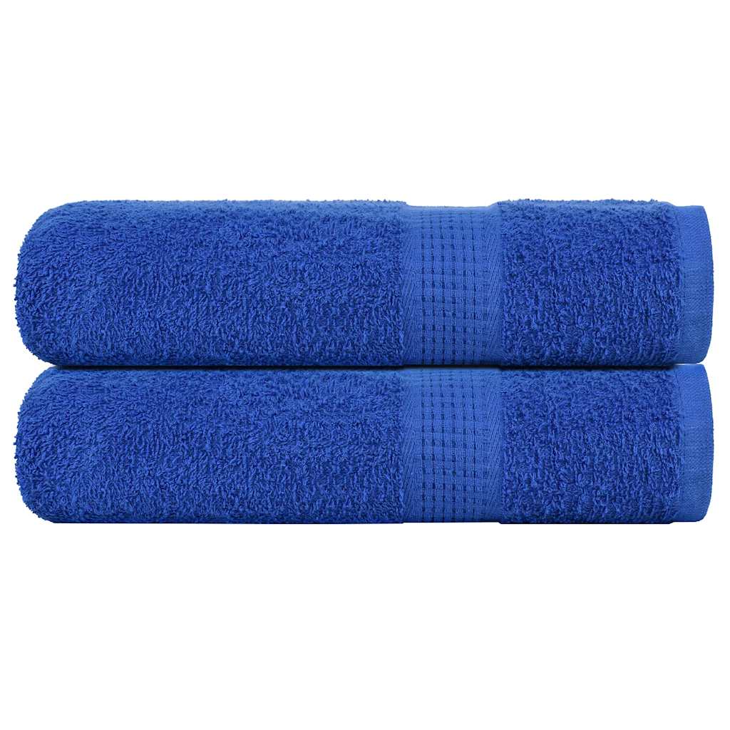 Badhanddoeken FROGN 2 st 100x150 cm 360 g/m² blauw