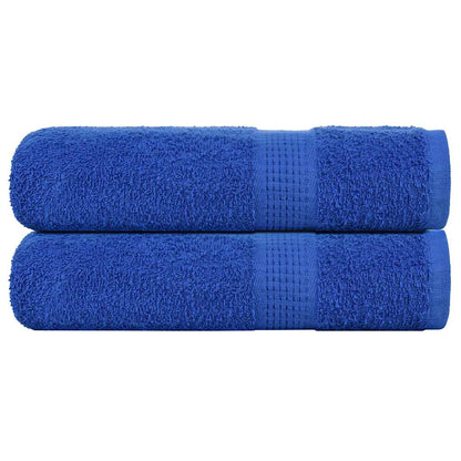 Badhanddoeken FROGN 2 st 100x150 cm 360 g/m² blauw