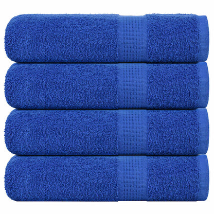 Badhanddoeken FROGN 4 st 100x150 cm 360 g/m² blauw