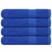 Saunahanddoeken 4 st 80x200 cm blauw
