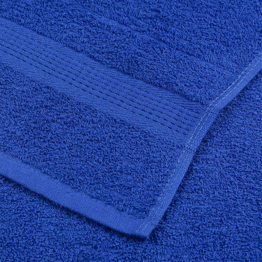 Saunahanddoeken FROGN 4 st 80x200 cm 360 g/m² blauw