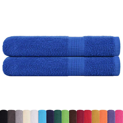 Handdoeken FROGN 2 st 100x200 cm 360 g/m² blauw