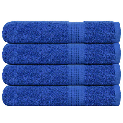 Handdoeken FROGN 4 st 100x200 cm 360 g/m² blauw