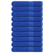 Handdoeken 10 st 100x200 cm blauw