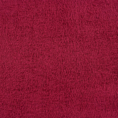 Saunahanddoeken 4 st 80x200 cm 360g/m² 100% katoen bordeauxrood