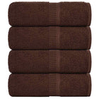 Wash mitts FROGN 4 pcs 30x30 cm 360 gsm brown